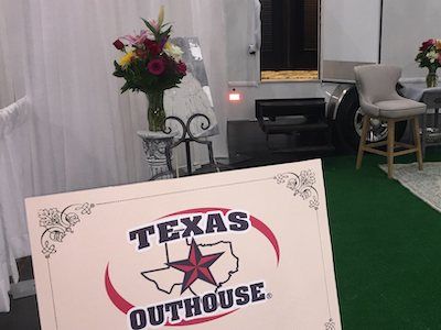 Texas Outhouse portable restroom trailer to serve businesses in Houston TX