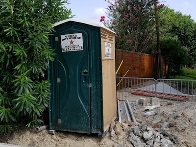 Texas Outhouse portable restroom in Houston, Texas